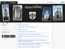 Tablet Screenshot of dolany.sk